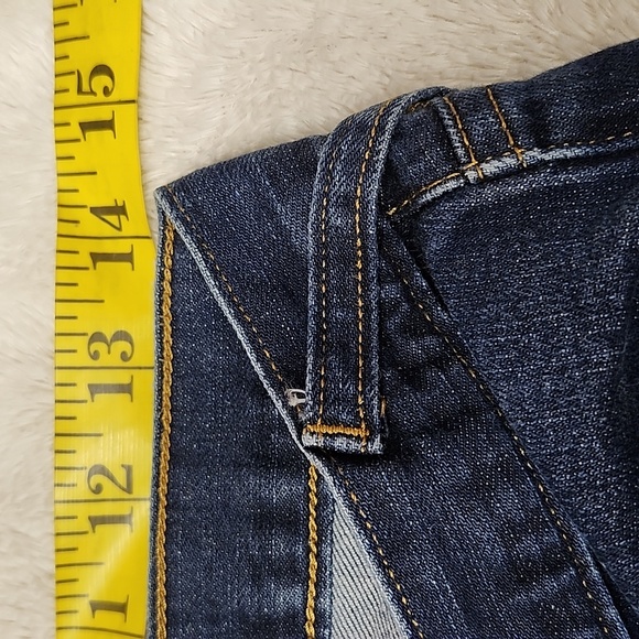 BDG Women's Dark Blue Low-Rise Straight Leg Denim Jeans Size 27 - Picture 7 of 10